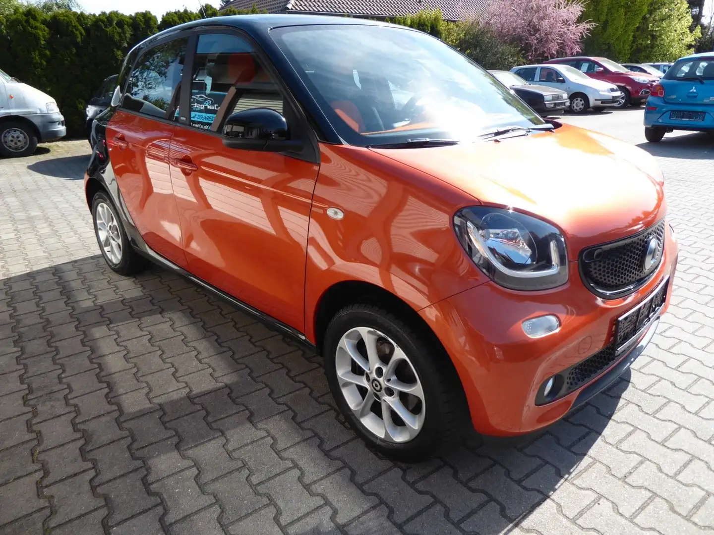 smart forFour forfour 52kW Klima/Sitzheitz./Tempo./Alu Orange - 2