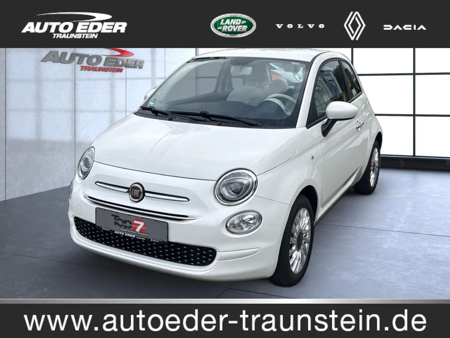 Fiat 500 Lounge Bluetooth Klima el. Fenster Blanc - 1