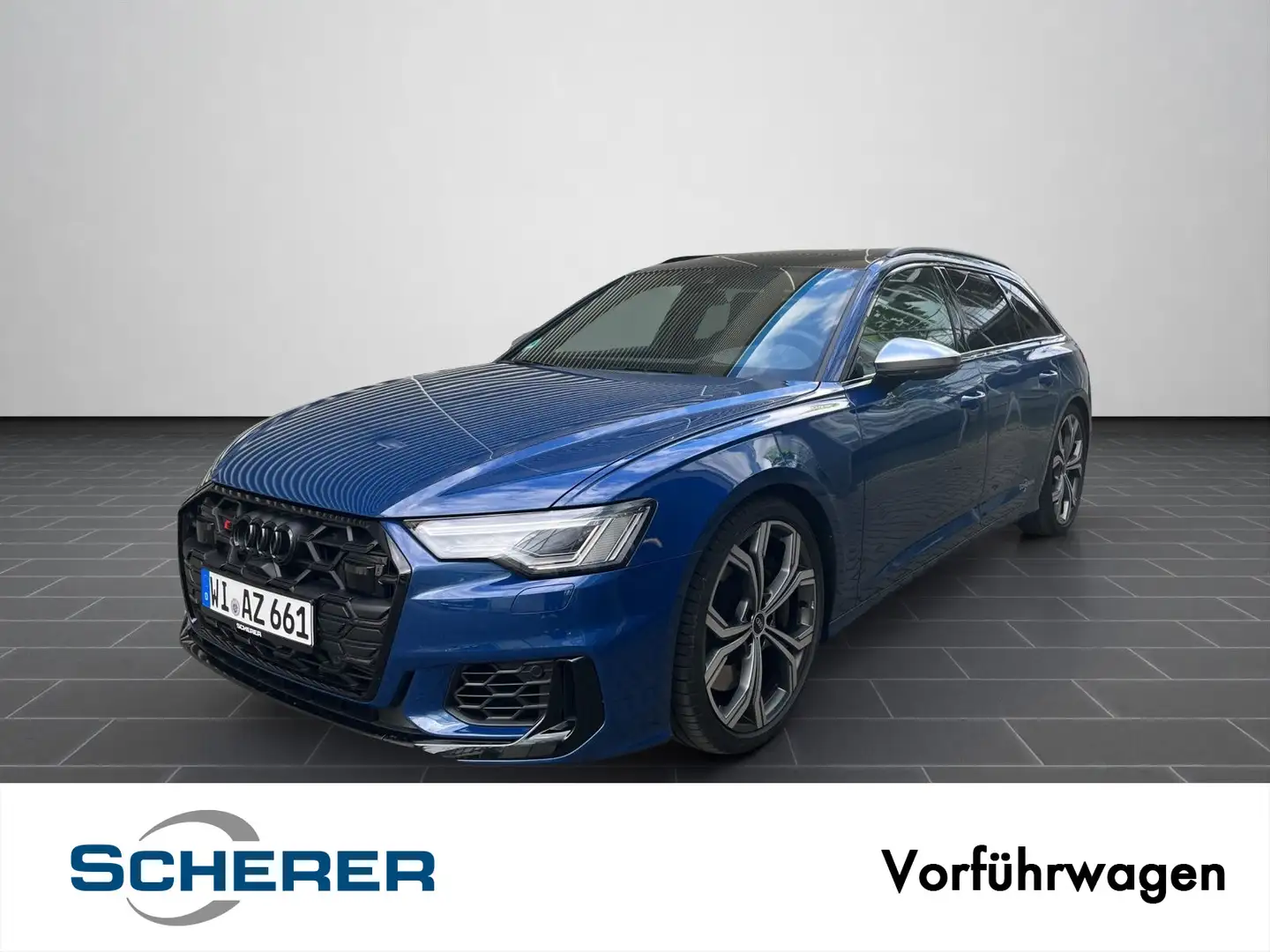 Audi S6 Av. TDI Matrix/Dynamiklenkung/Pano/HUD/AHK Blau - 1