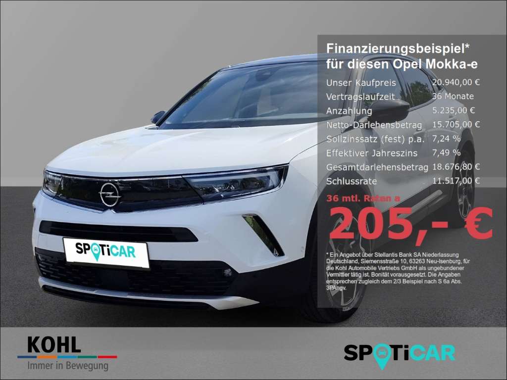 Second hand Opel Mokka-E 