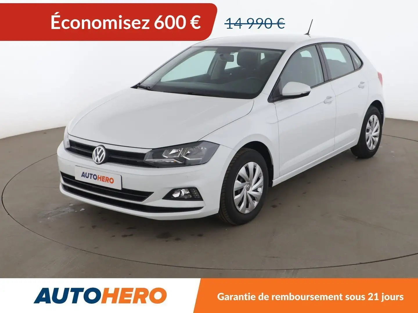 Volkswagen Polo 1.0 TSI Business Blanc - 1