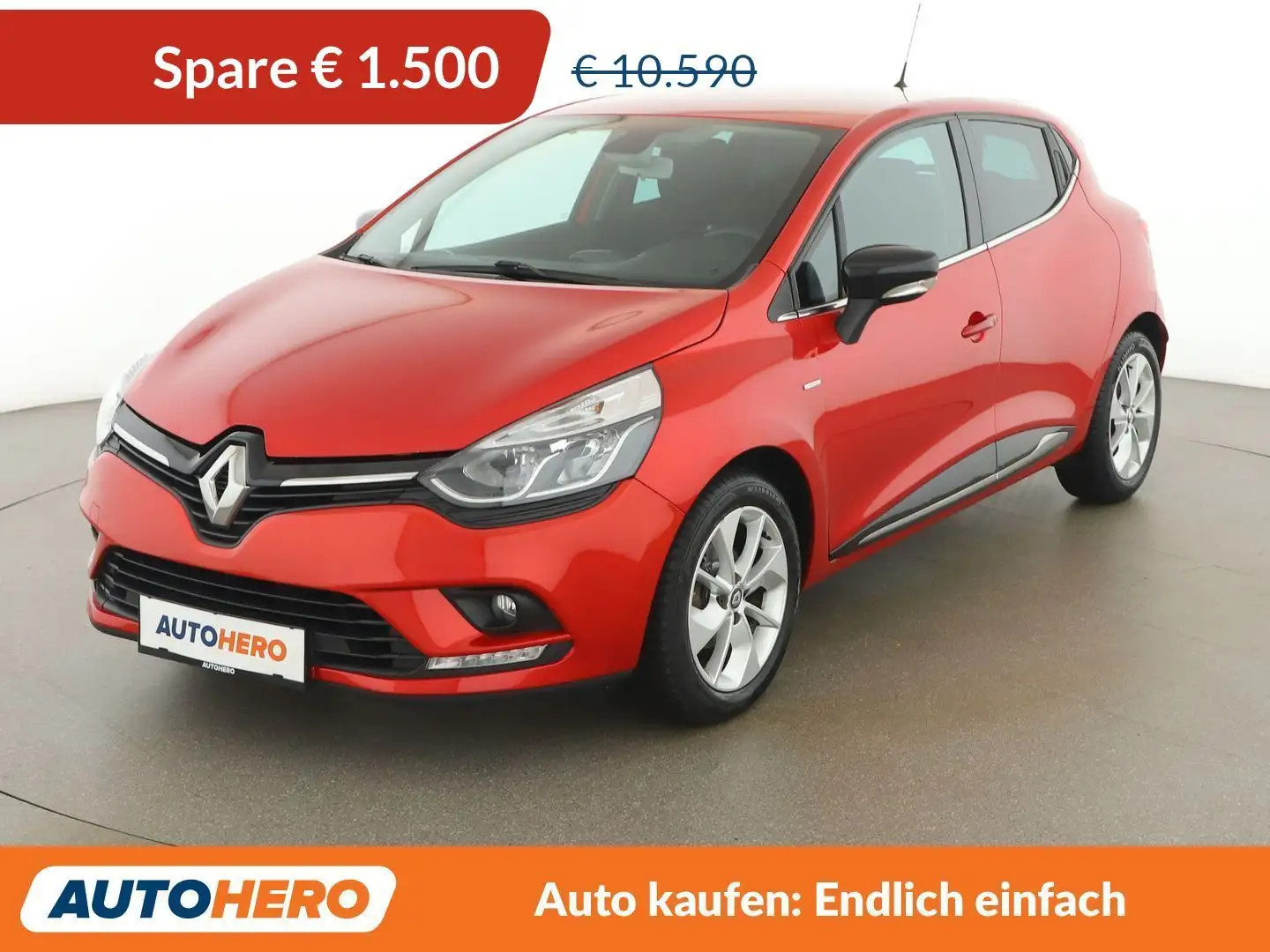 Renault Clio 0.9 Energy Limited *TEMPO*NAVI*SHZ* Rot - 1