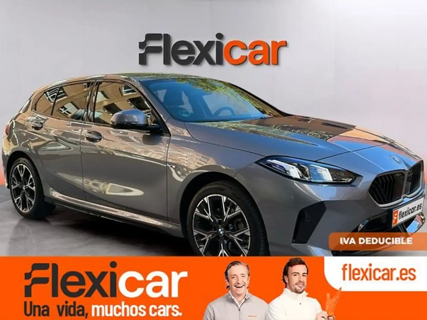 BMW 116 118dA Gris - 1