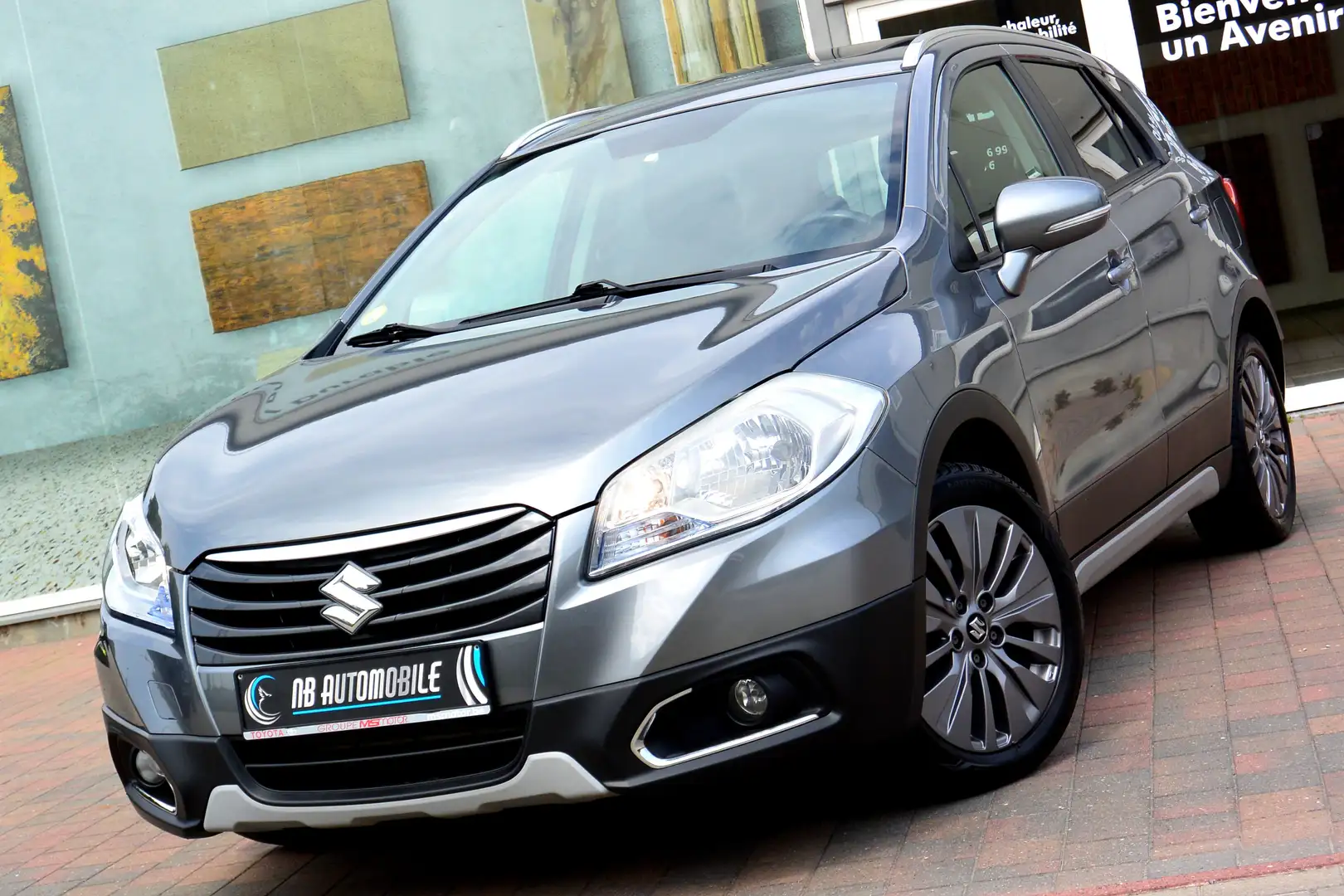 Suzuki SX4 S-Cross 1.6 D*1ER PROP*TOIT OUV/PANO*NAVI*CAMERA*GARANTIE* Gris - 1