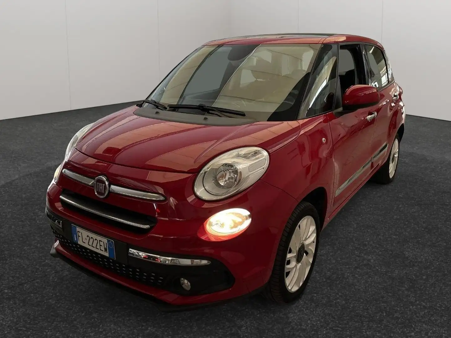 Fiat 500L 0.9 t.air t. natural power Lounge 80cv Rood - 1