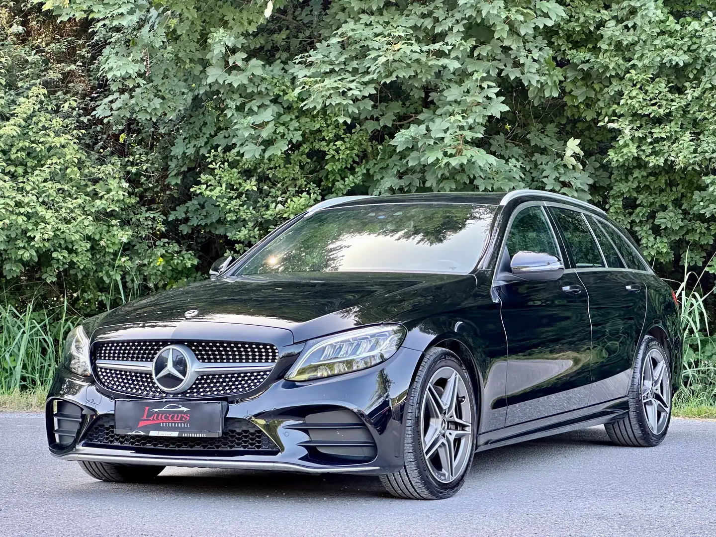 Mercedes-Benz C 220 C 220 T d 4Matic AMG*AUT*ALLRAD*NAVI*LED*LEDER* Fekete - 1