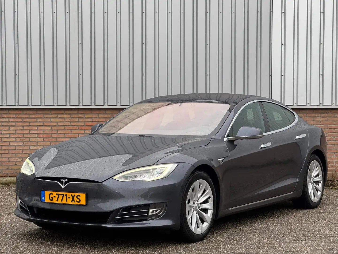 Tesla Model S Long Range Raven Autopilot/ INCL BTW/ 1ste Eigenaa Gris - 1