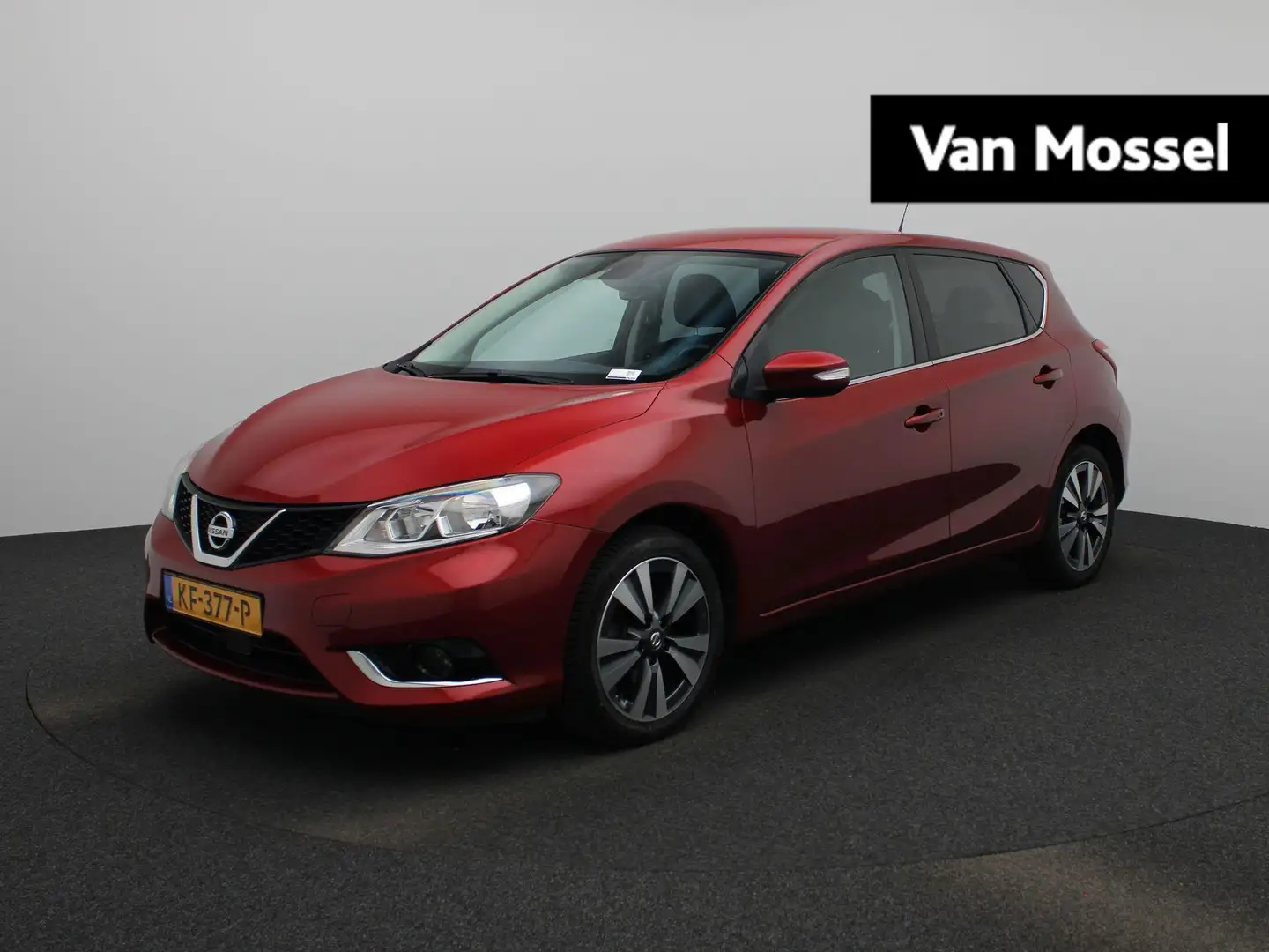 Nissan Pulsar 1.2 DIG-T N-Connecta | Achteruitrijcamera | Airco Rouge - 1