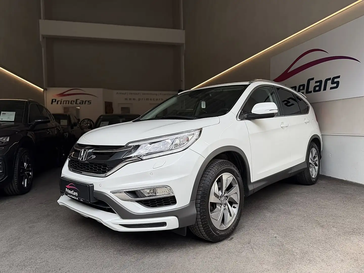 Honda CR-V 1,6i-DTEC Lifestyle 4WD Aut./KAMERA/AHK/LEDER/V... Weiß - 1