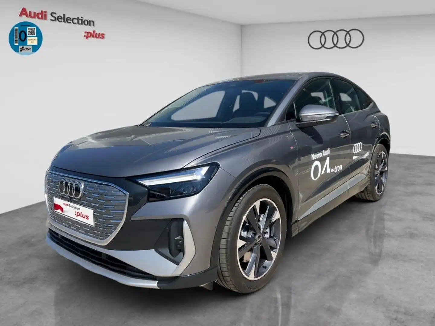 Audi Q4 e-tron Sportback 45 Genuine edition 210kW 82KWh Gris - 1