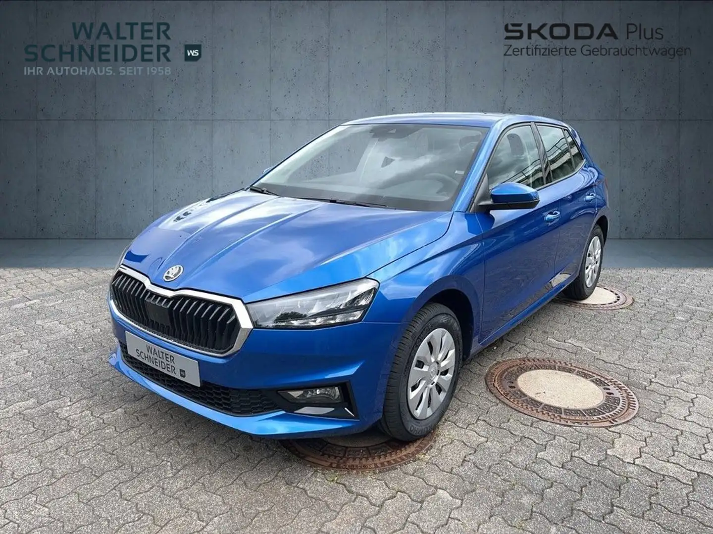 Skoda Fabia 1.0 MPI 80 PS Essence Blauw - 2