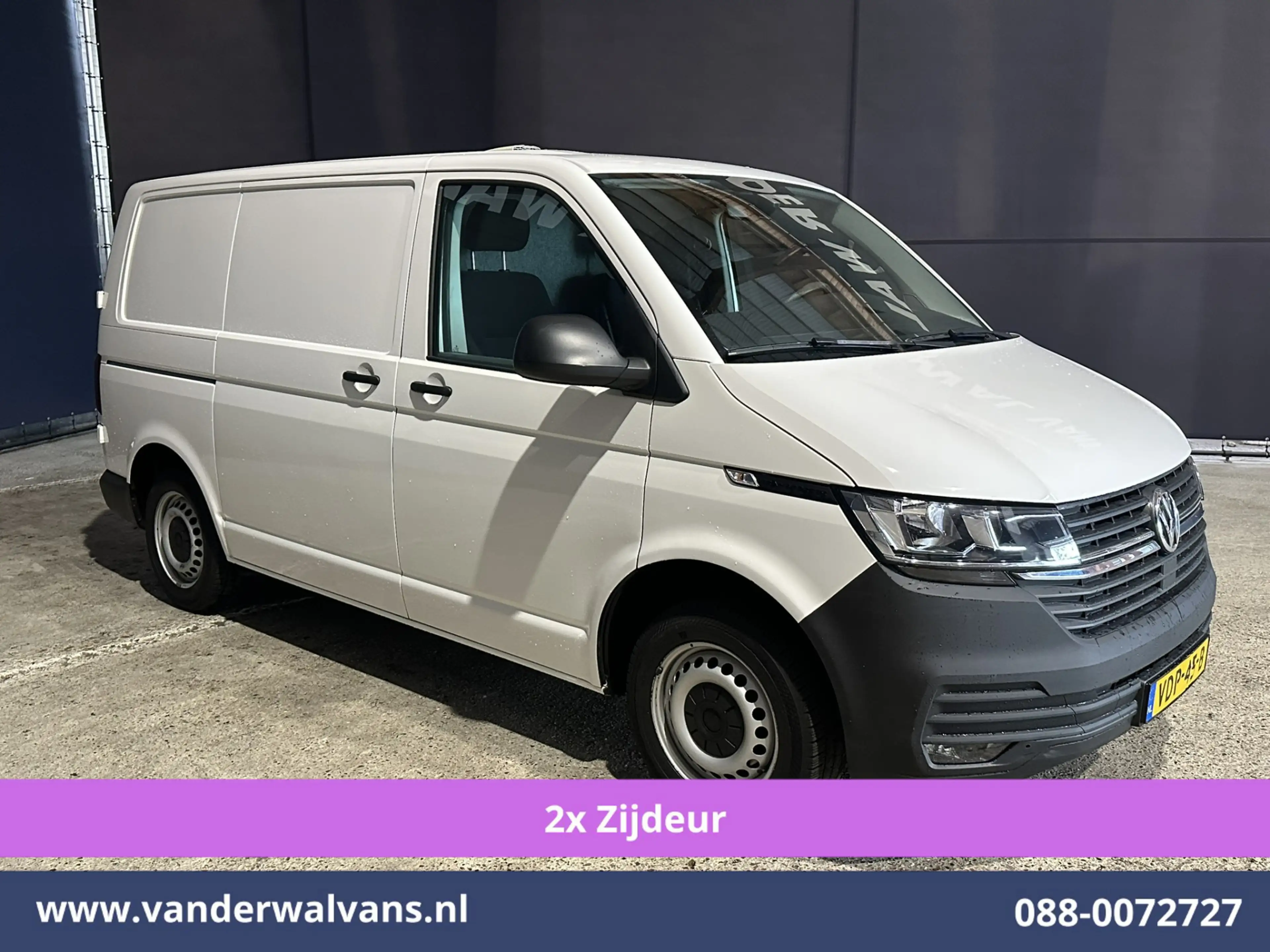 Volkswagen T6.1 Transporter 2.0 TDI 150pk L1H1 Inrichting Euro6 Airco | 2x Zij — photo 8