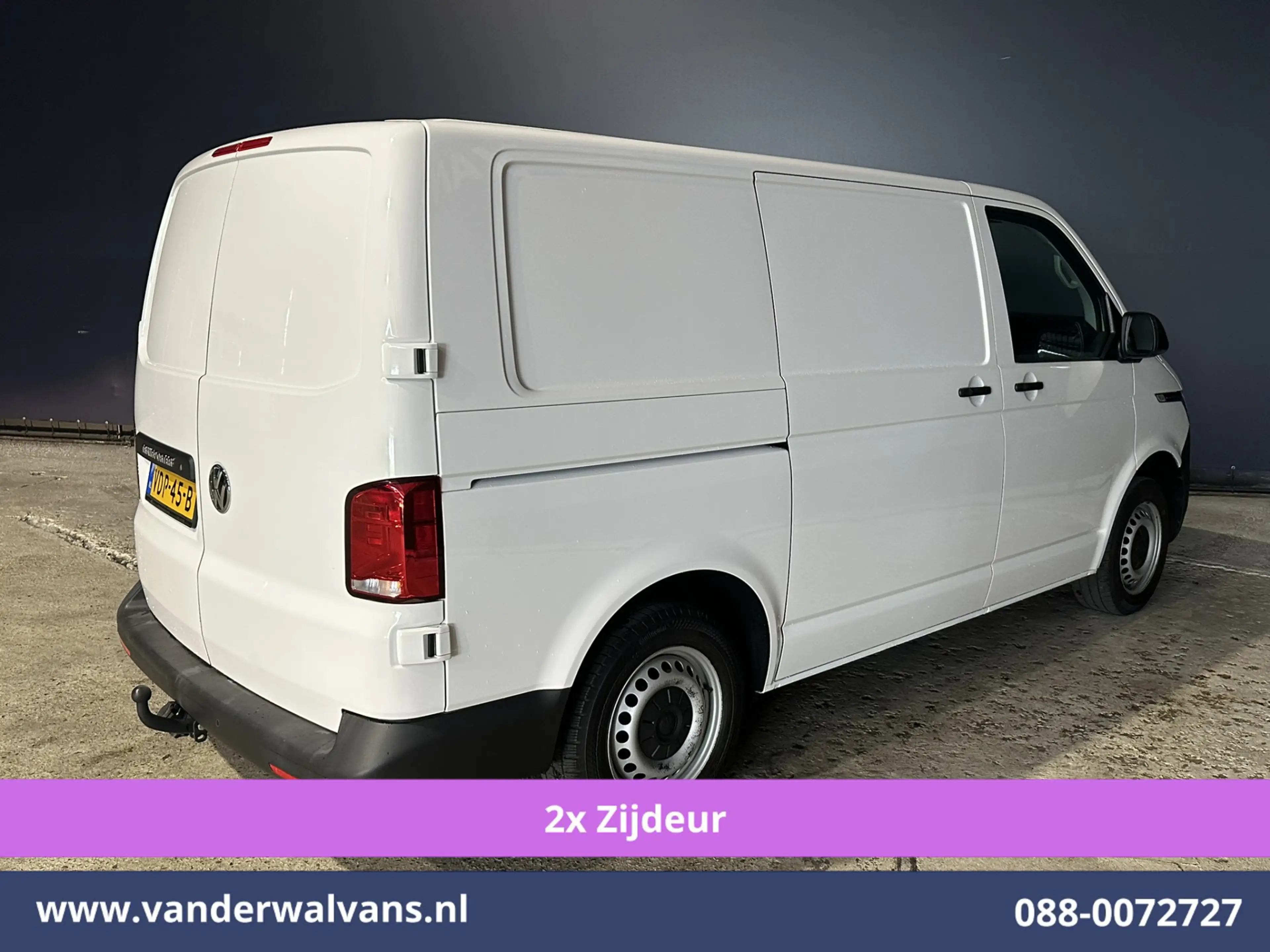 Volkswagen T6.1 Transporter 2.0 TDI 150pk L1H1 Inrichting Euro6 Airco | 2x Zij — photo 9
