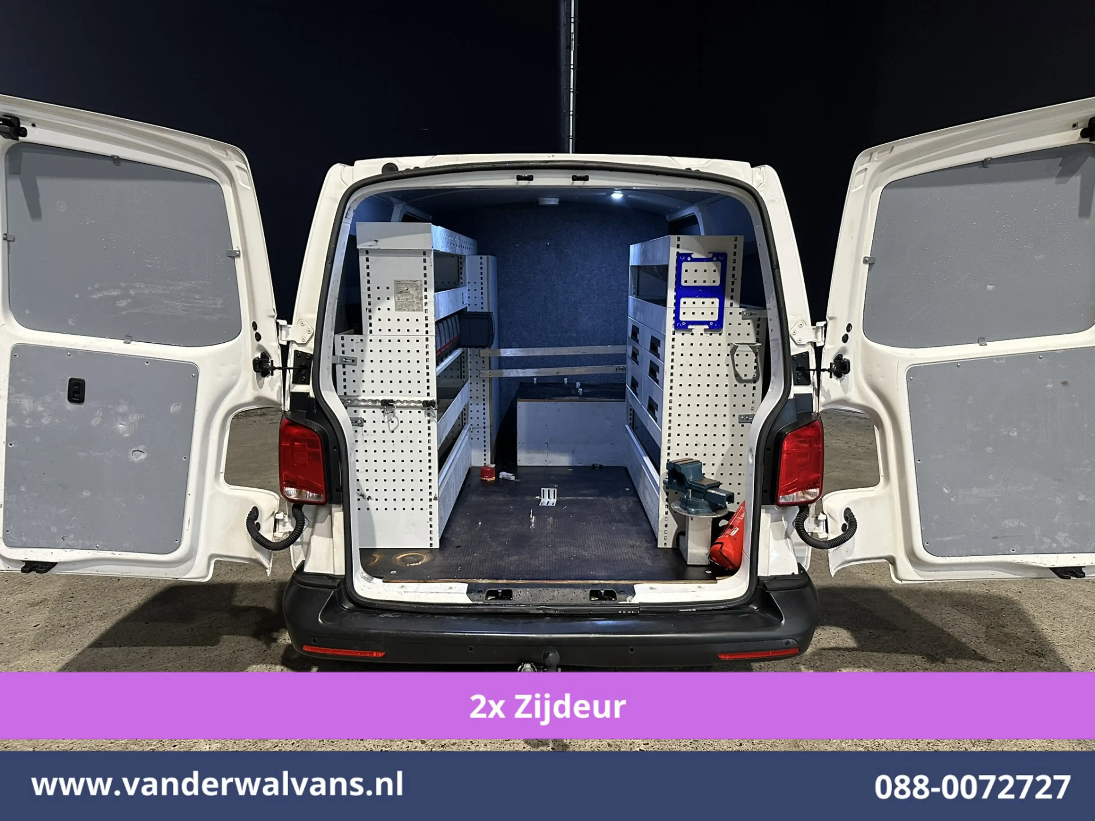 Volkswagen T6.1 Transporter 2.0 TDI 150pk L1H1 Inrichting Euro6 Airco | 2x Zij — photo 2
