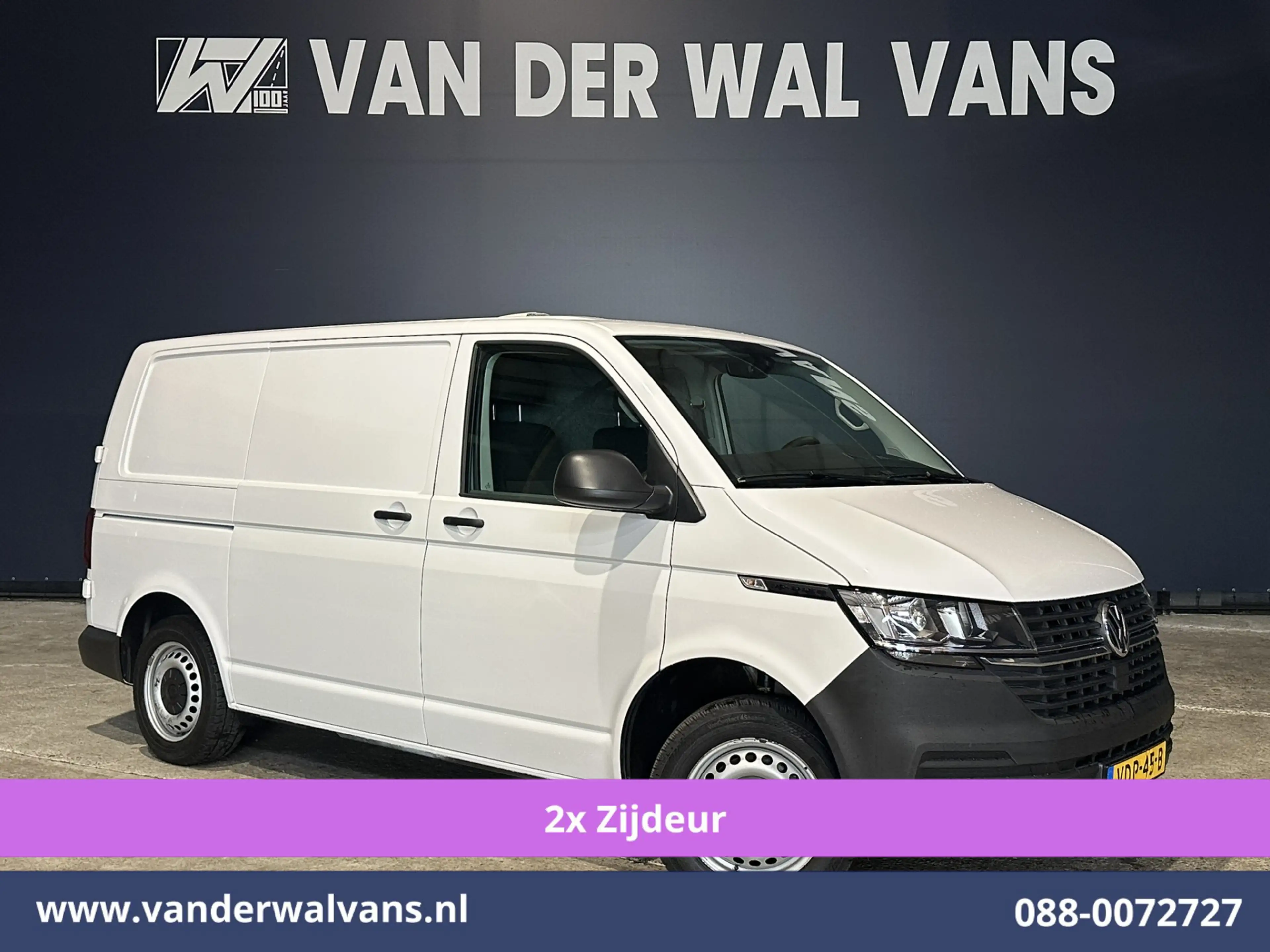 Volkswagen T6.1 Transporter 2.0 TDI 150pk L1H1 Inrichting Euro6 Airco | 2x Zij
