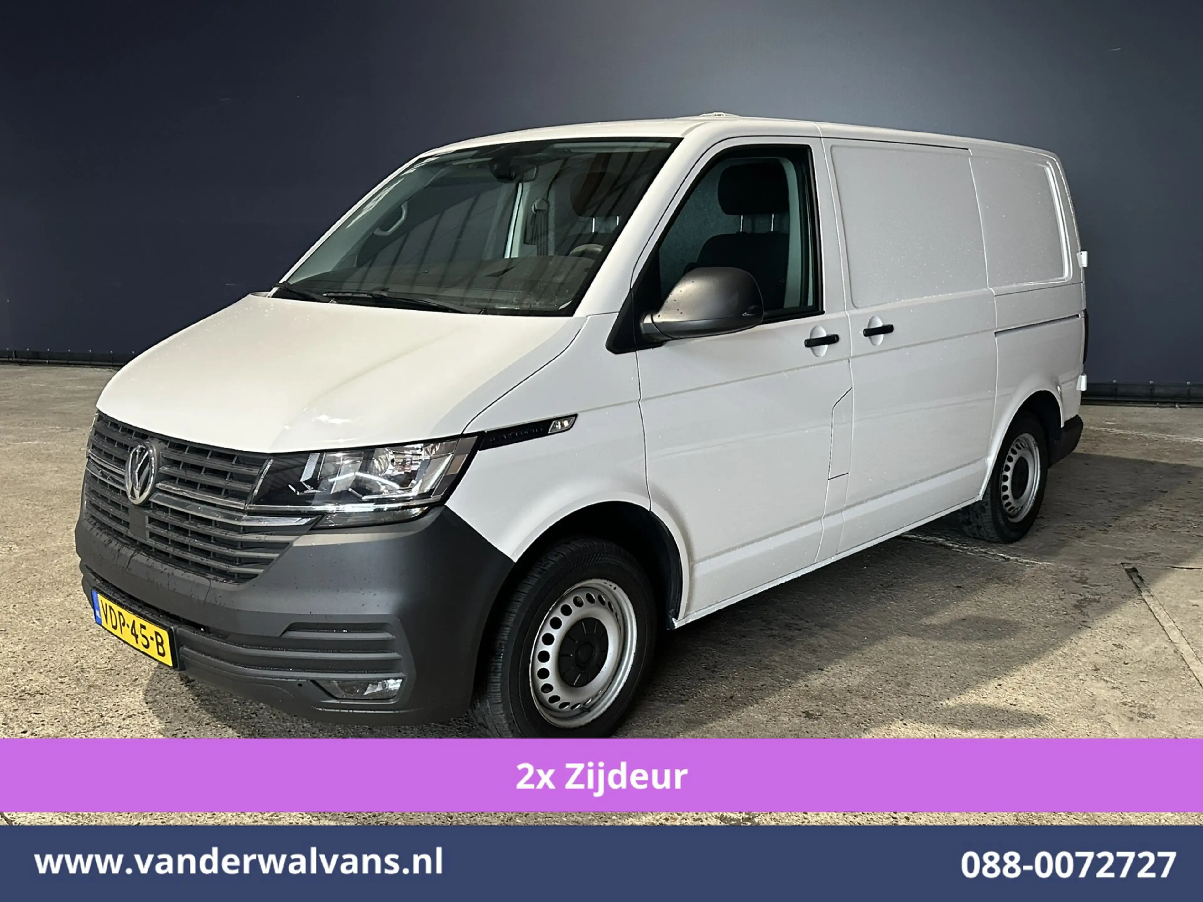 Volkswagen T6.1 Transporter 2.0 TDI 150pk L1H1 Inrichting Euro6 Airco | 2x Zij — photo 7