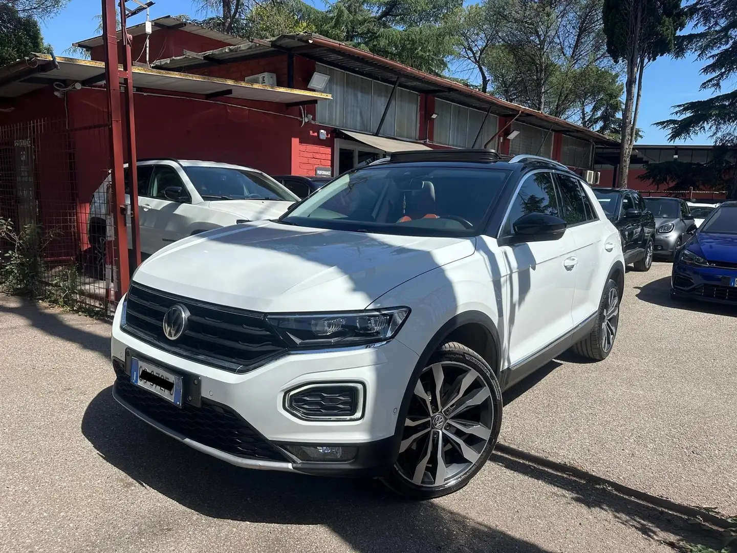 Volkswagen T-Roc 2.0 tdi Advanced 4motion dsg TETTO KAMERA Fehér - 2