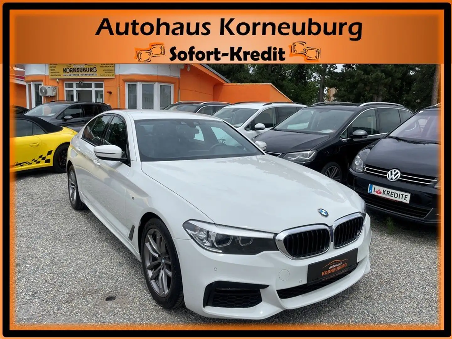 BMW 520 d M-Paket Sport///NAVI*RFK*LED*Ambientebeleuchtung Weiß - 1