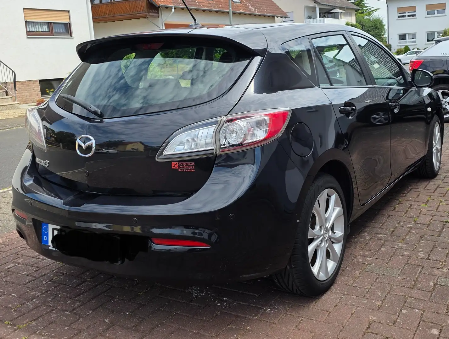 Mazda 3 3 1.6 MZR Alufelgen TÜV *NEU* Schwarz - 1