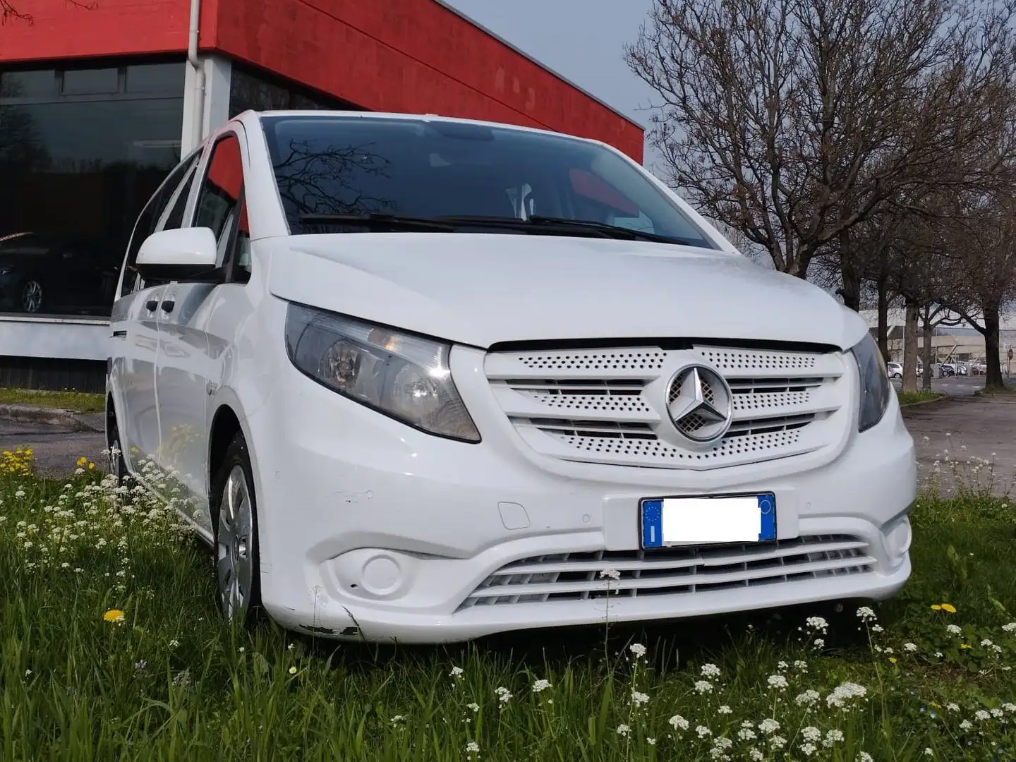 Mercedes-Benz Vito 114D EXTRA LONG Veicolo non funzionante Blanc - 1