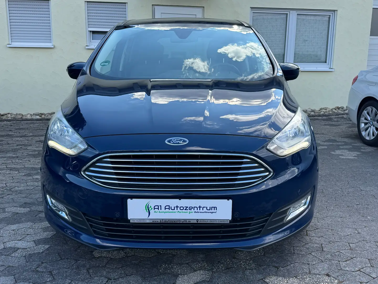 Ford Grand C-Max 2.0L TDCi Titanium Navi SHZ Temp 2xSchiebetür Blau - 2