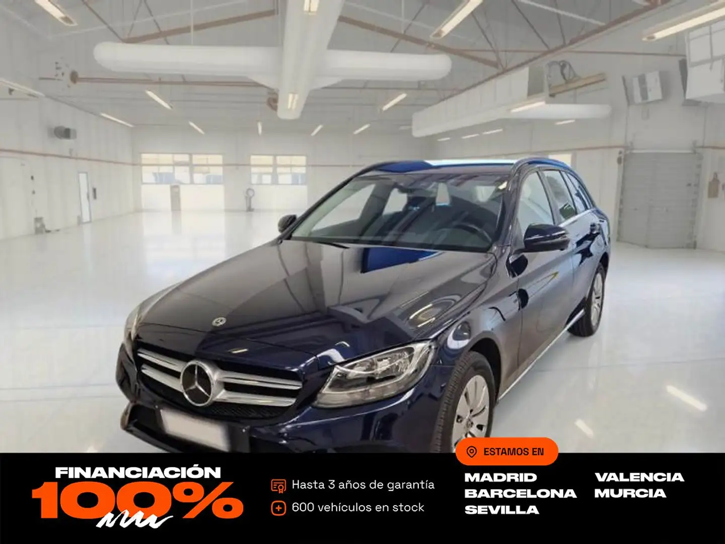 Mercedes-Benz C 180 Estate 180CDI BE Azul - 1