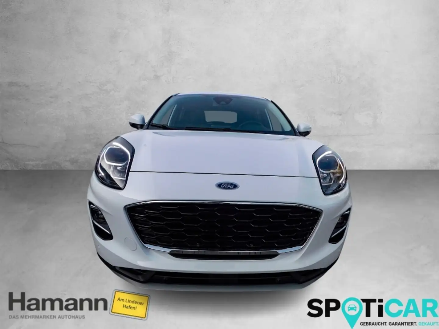 Ford Puma Titanium 1,0 ltr 125PS Automatic Winterpaket Rückf Weiß - 2