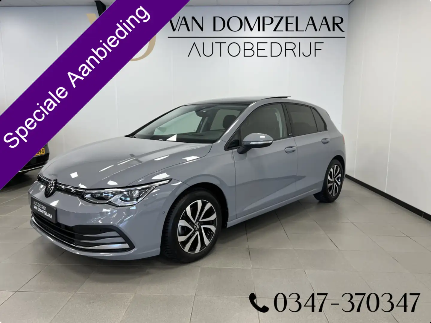 Volkswagen Golf 2.0 TDI 150PK AUTOMAAT/ ACTIVE Business / Panodak Grijs - 1