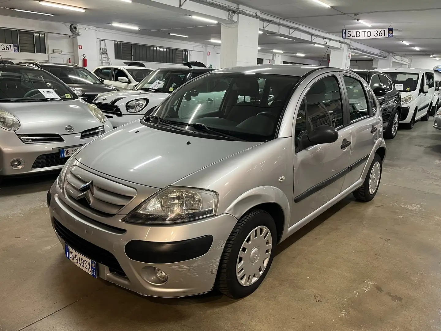Citroen C3 1.1 solo 110mila km Grigio - 1