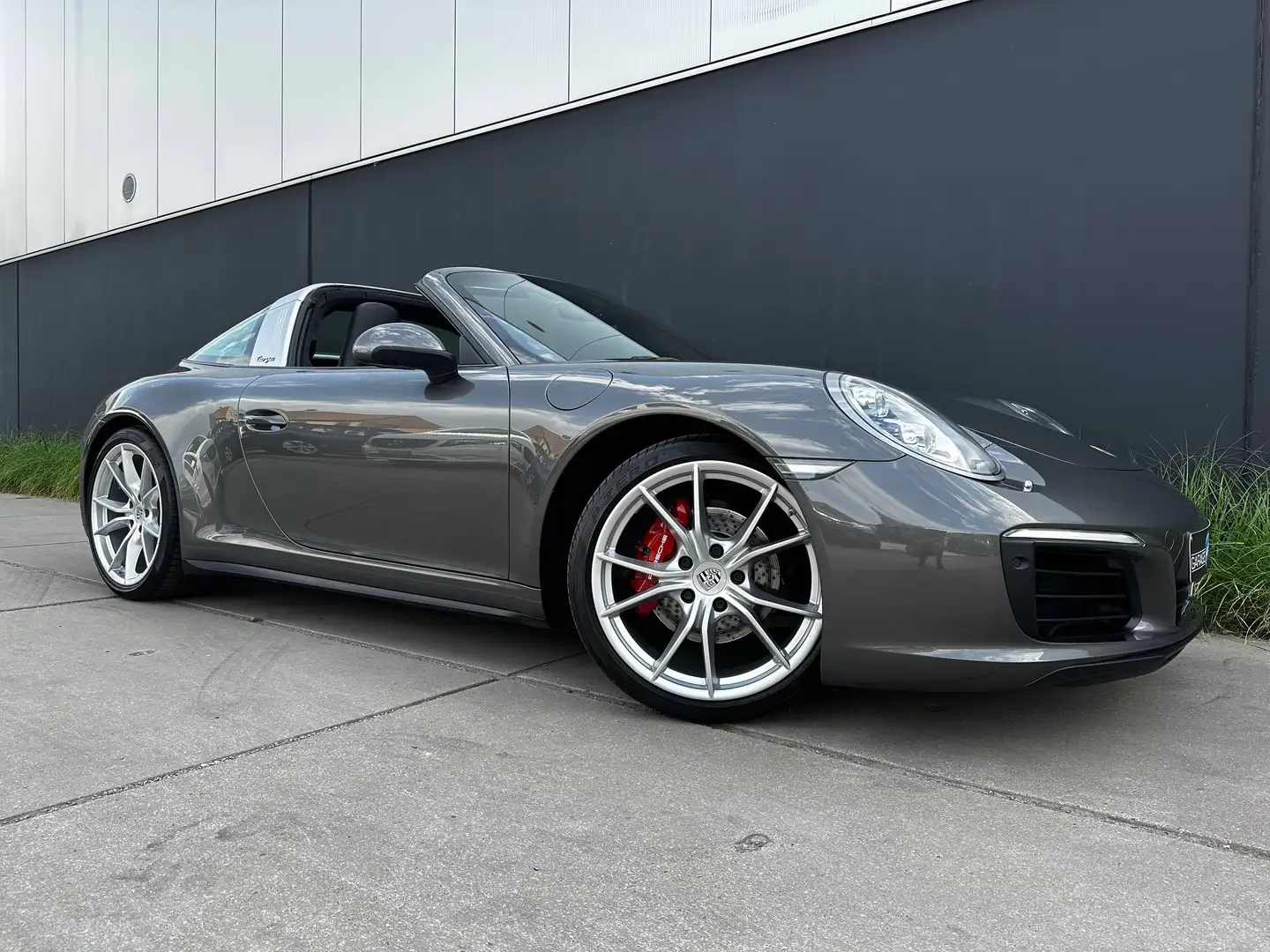 Porsche Targa 991/911 Carrera Targa 4 3.0 Turbo PDK *VOLLEDER*ZETELKOELING*SPORTUITLAAT*PASM*SPORTCHRONO*MEMORY*BOSE* Grau - 1