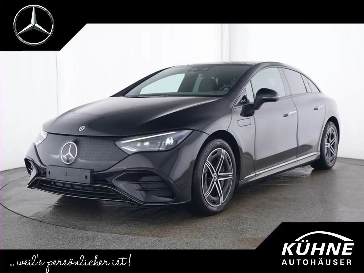 Mercedes-Benz EQE 350 AMG Night HA 4,5° Distro Pano Wartung Schwarz - 1