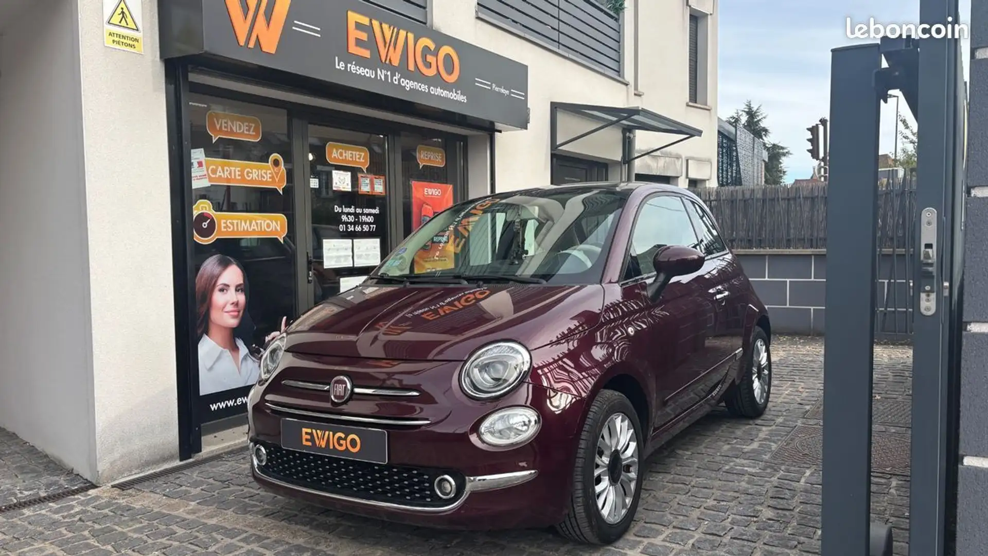 Fiat 500 1.2 69ch bianco amore edizione - 1