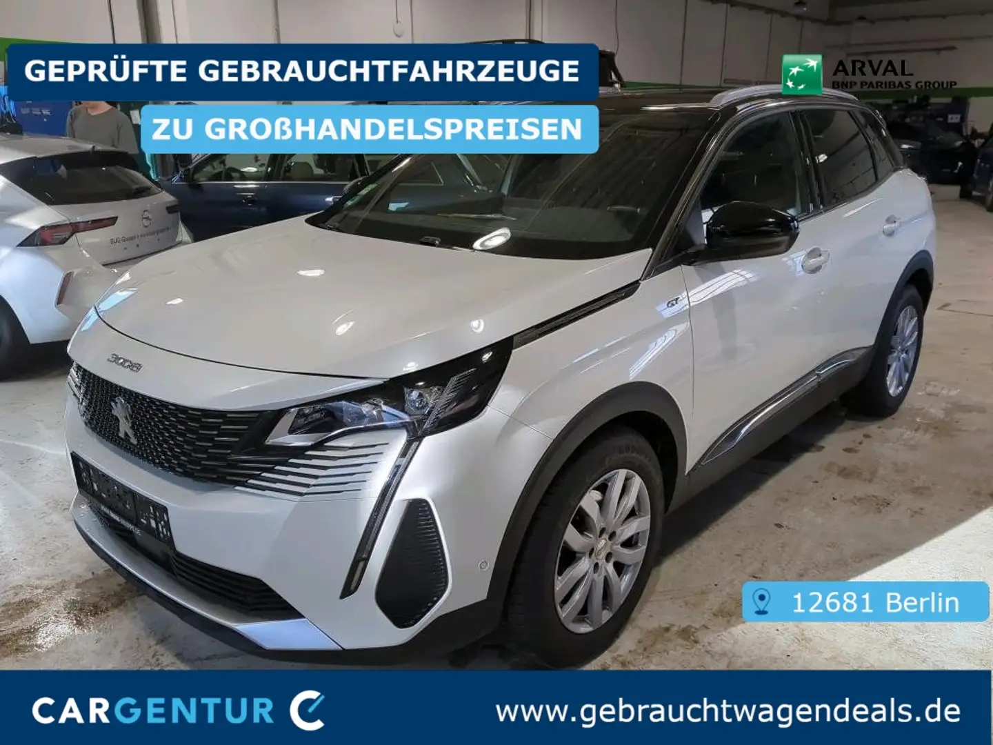 Peugeot 3008 1.5 BlueHDi 130 Allure ACC BLIS Key LED AUT Blanc - 1