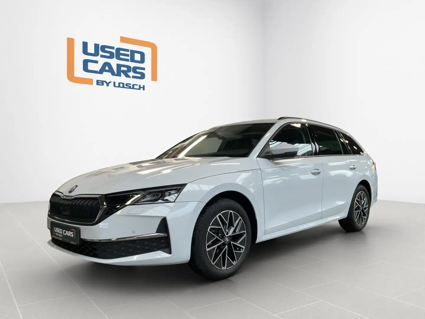 Skoda Octavia Combi+Selection-LODGE+DSG+AHK Blanc - 1