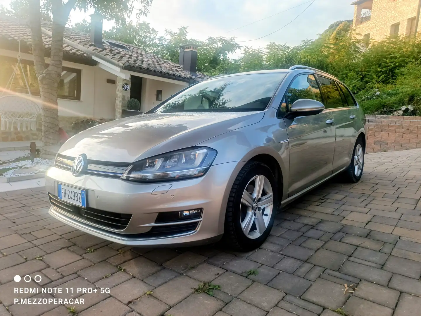 Volkswagen Golf Variant Golf Variant 1.4 tgi Highline dsg Grigio - 2