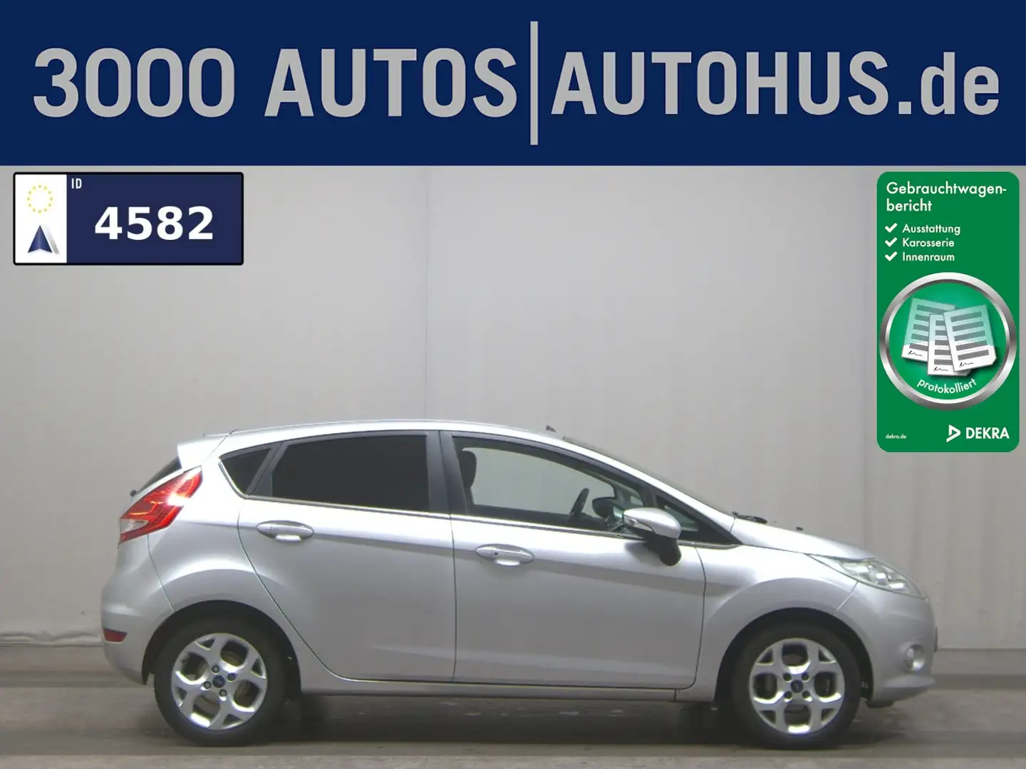 Ford Fiesta 1.6 TI-VCT Titanium Bordcomputer Klima Argent - 1