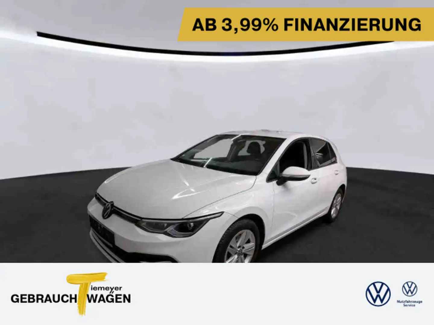 Volkswagen Golf 1.5 TSI LIFE LED NAVI KAMERA SITZH APP-CONN Weiß - 1
