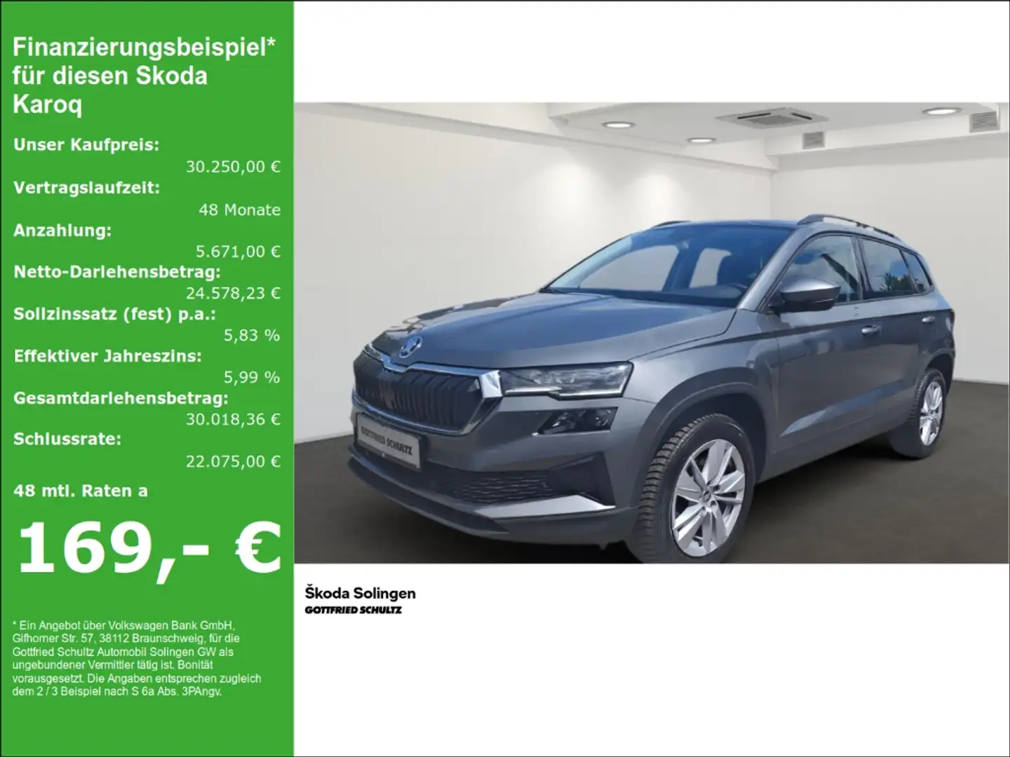 Skoda Karoq 1.5 TSI Selection DSG   Matrix LED   Kamera   SHZ Grigio - 1