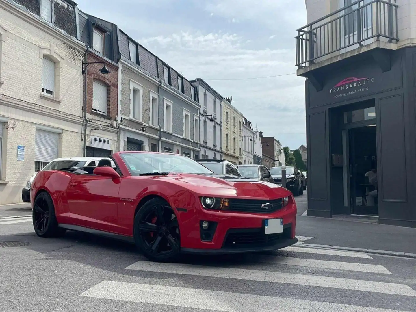 Chevrolet Camaro ZL1 6.2 V8 588 / AFFICHAGE TETE HAUTE / CAMERA DE RECUL Rouge - 1