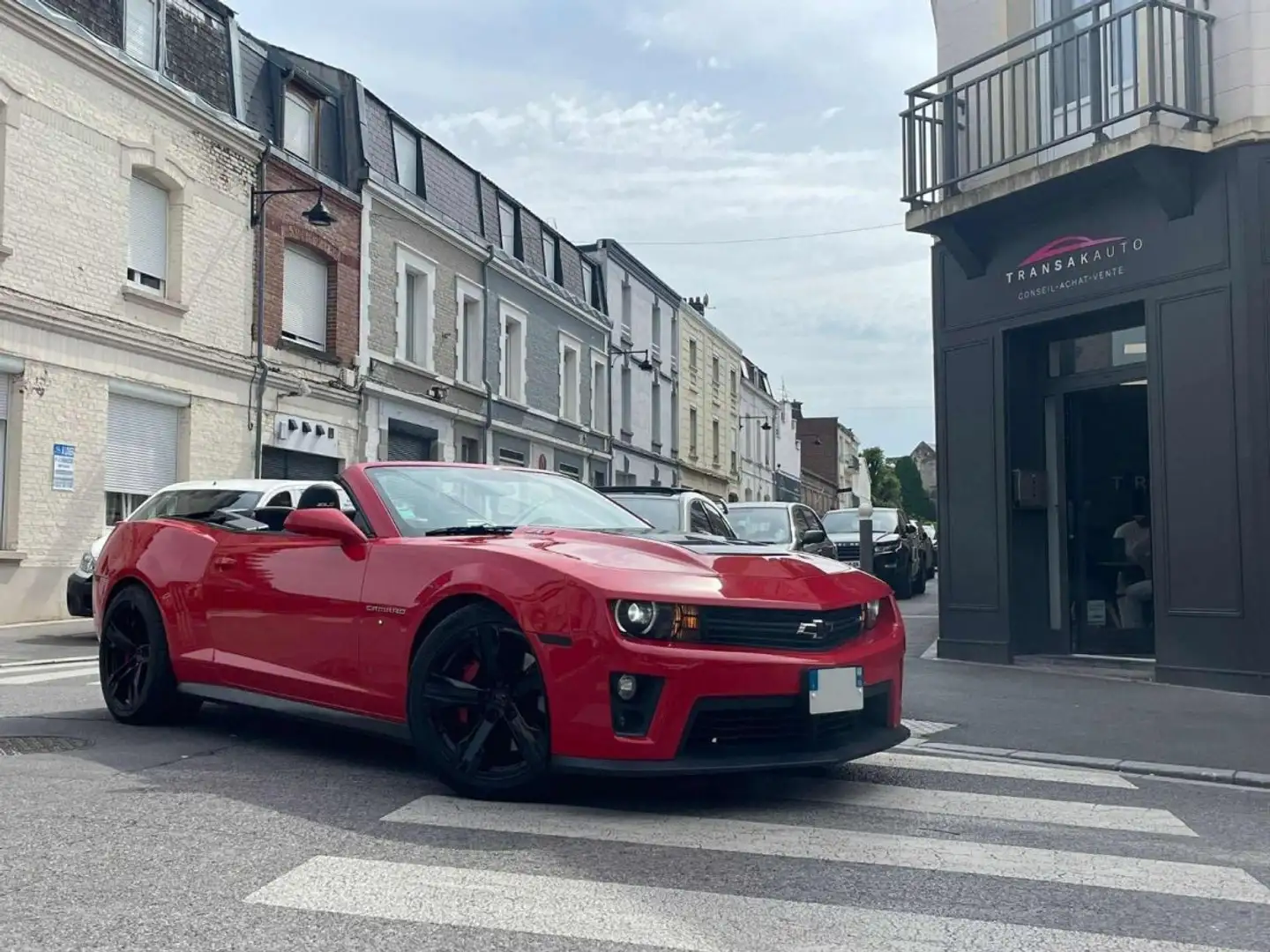 Chevrolet Camaro ZL1 6.2 V8 588 / AFFICHAGE TETE HAUTE / CAMERA DE  Rouge - 1