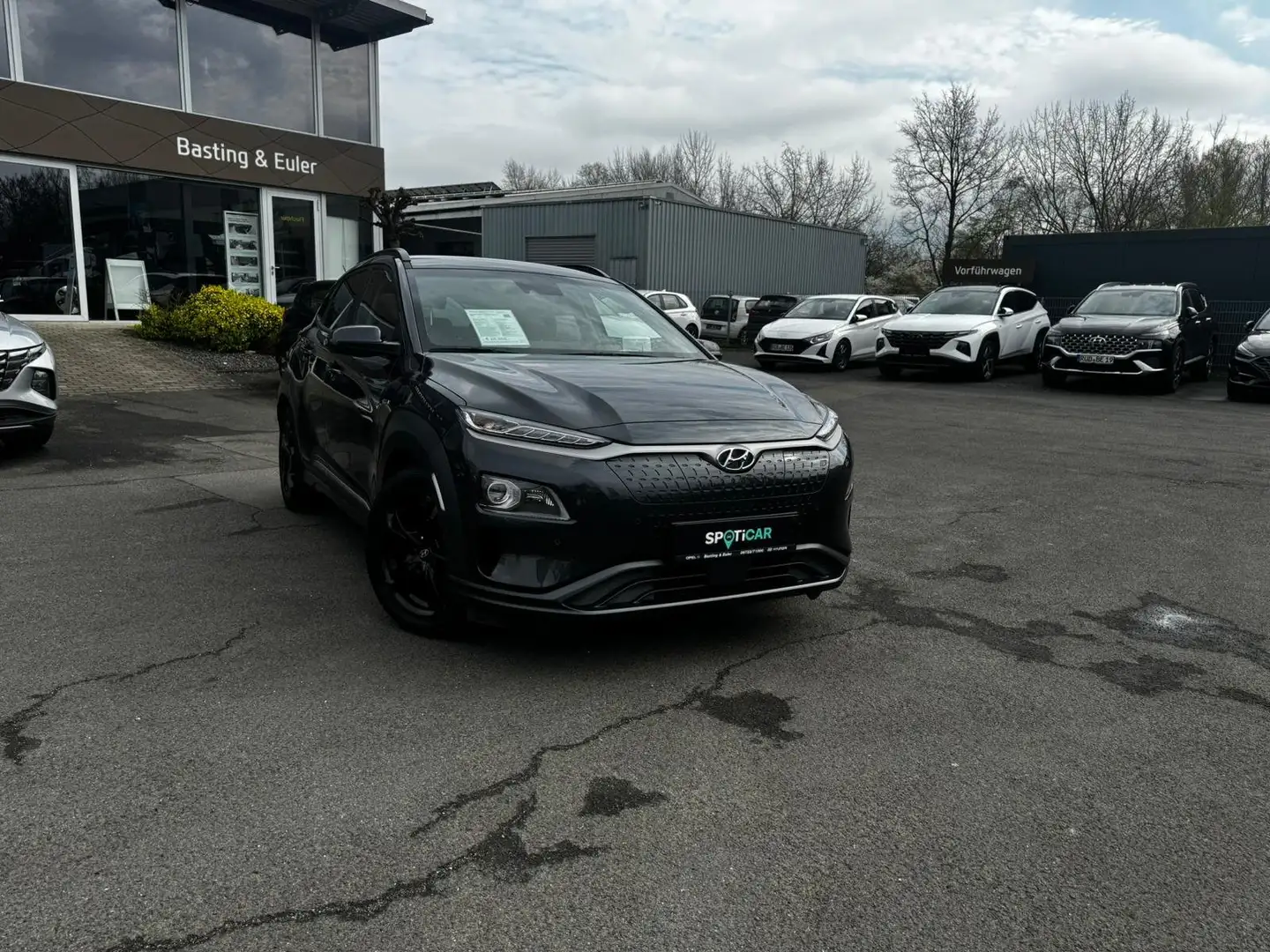 Hyundai KONA Premium Elektro 2WD Grigio - 1