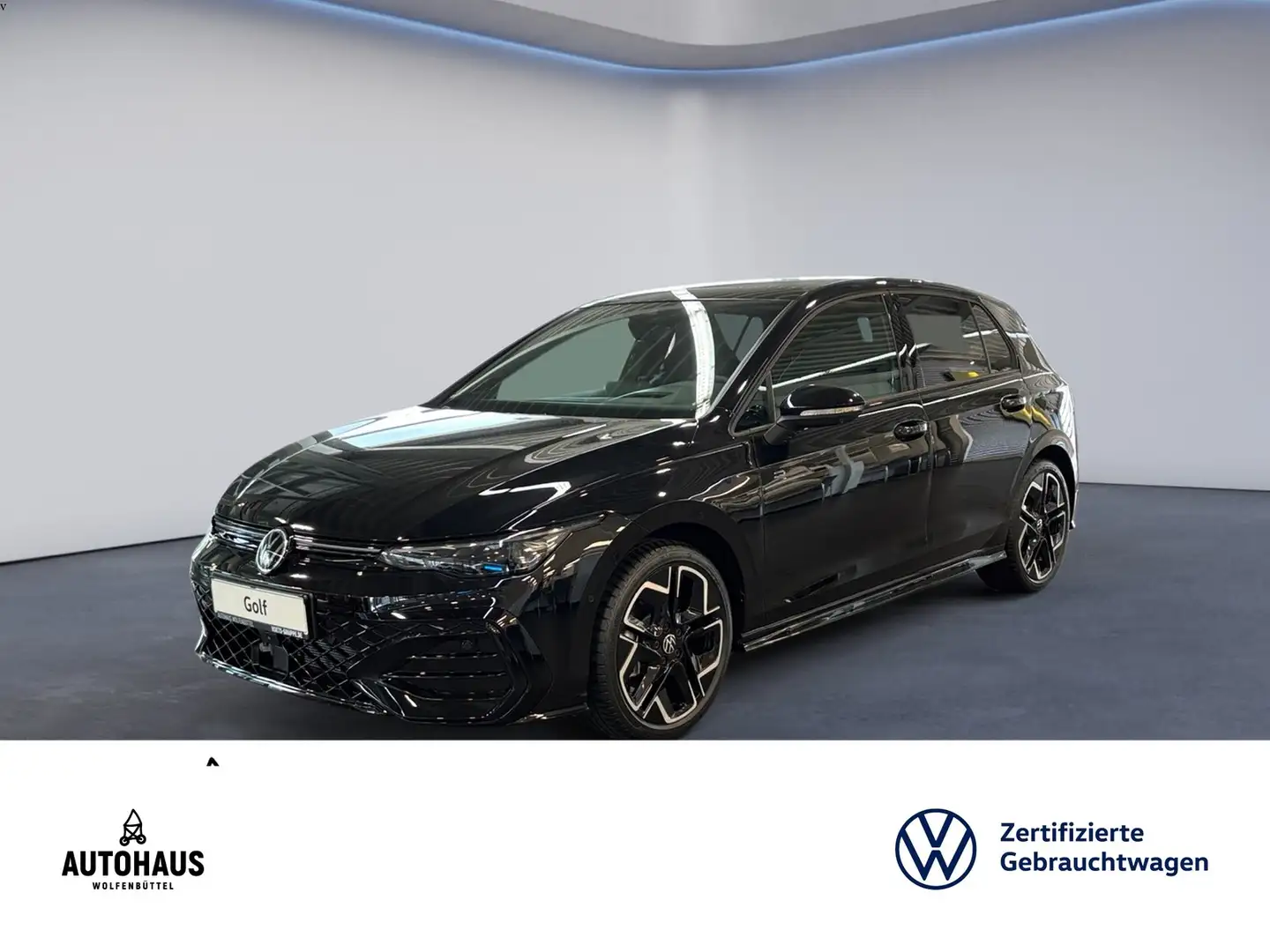 Volkswagen Golf VIII R-Line 1.5 eTSI DSG HuD PANO STANDH Schwarz - 1