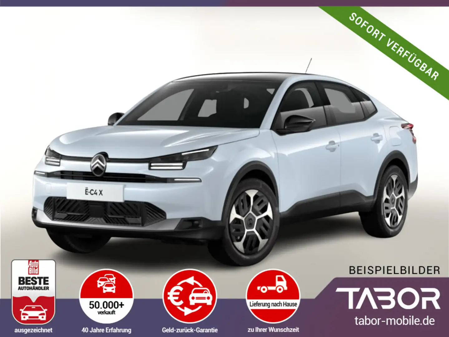 Citroen C4 X MHEV 145 eDSC6 PLUS FACELIFT Nav PDC Kam BT Biały - 1