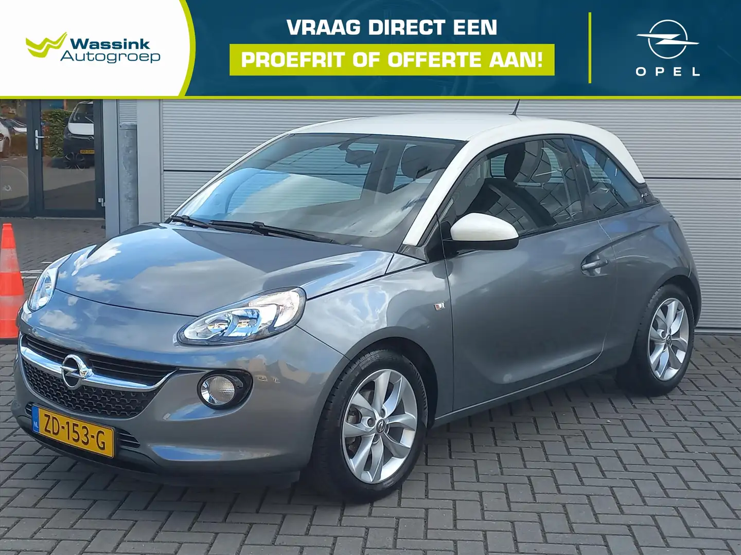 Opel Adam 1.0T 90pk Unlimited | WINTERSALE | Airconditioning Gris - 1