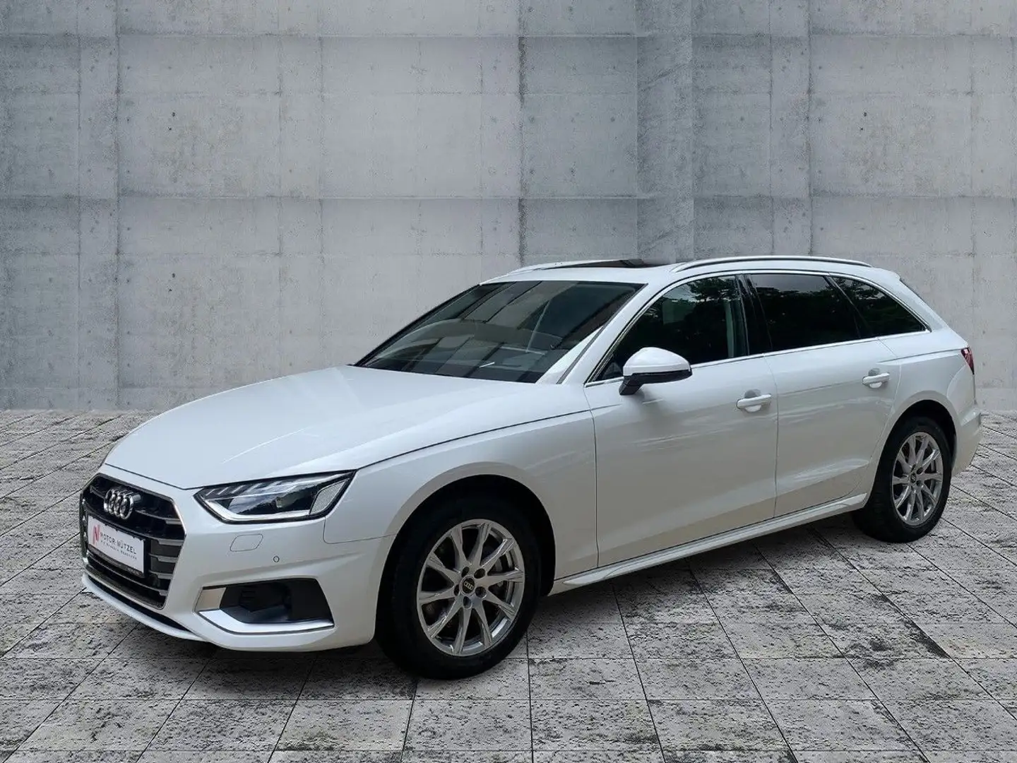 Audi A4 40 TDI S-TR MATRIX+NAVI+AHK+PANO+HuD+VC Weiß - 2