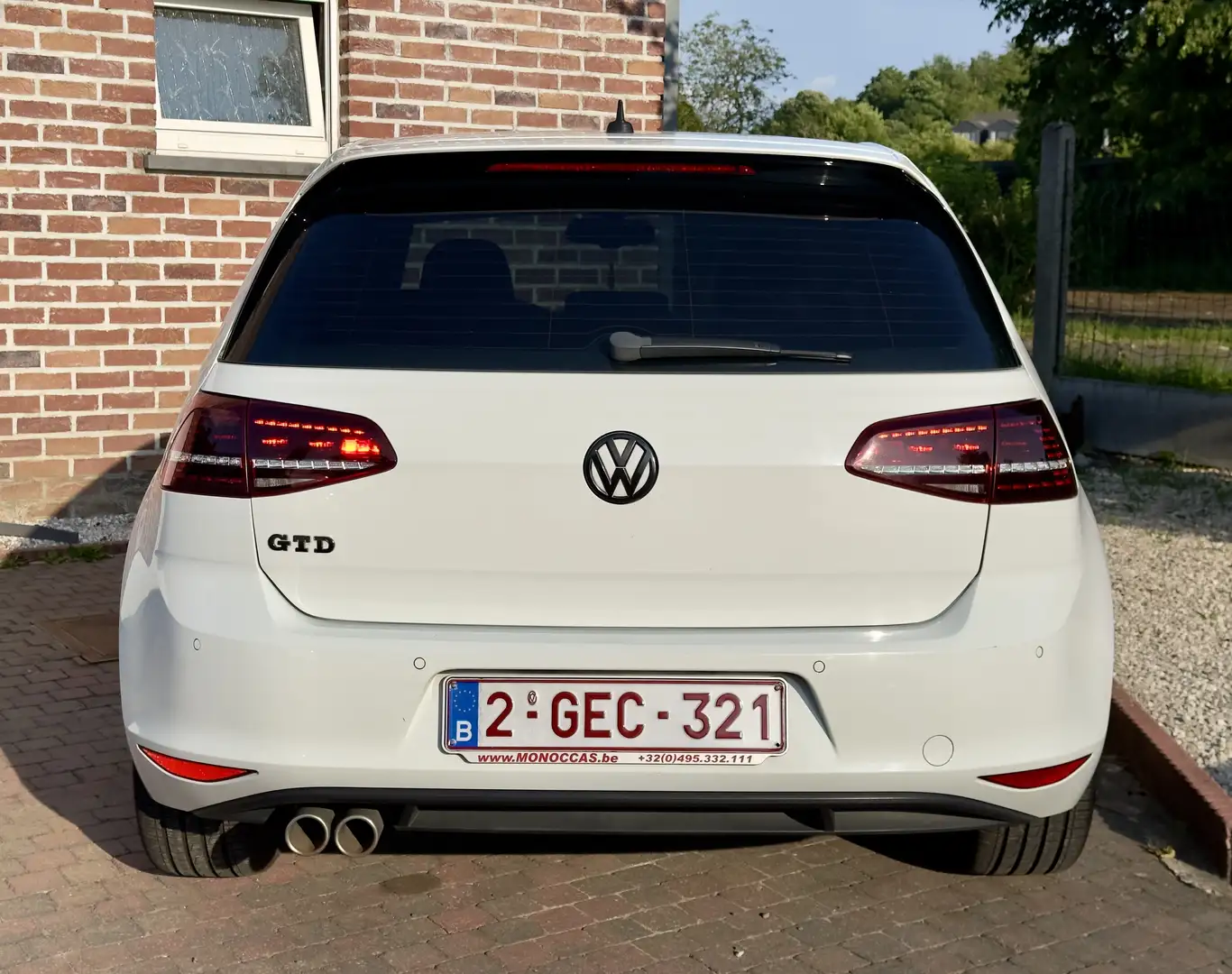 Volkswagen Golf GTD 2.0 TDI prete à immatriculer euro6 Blanc - 2