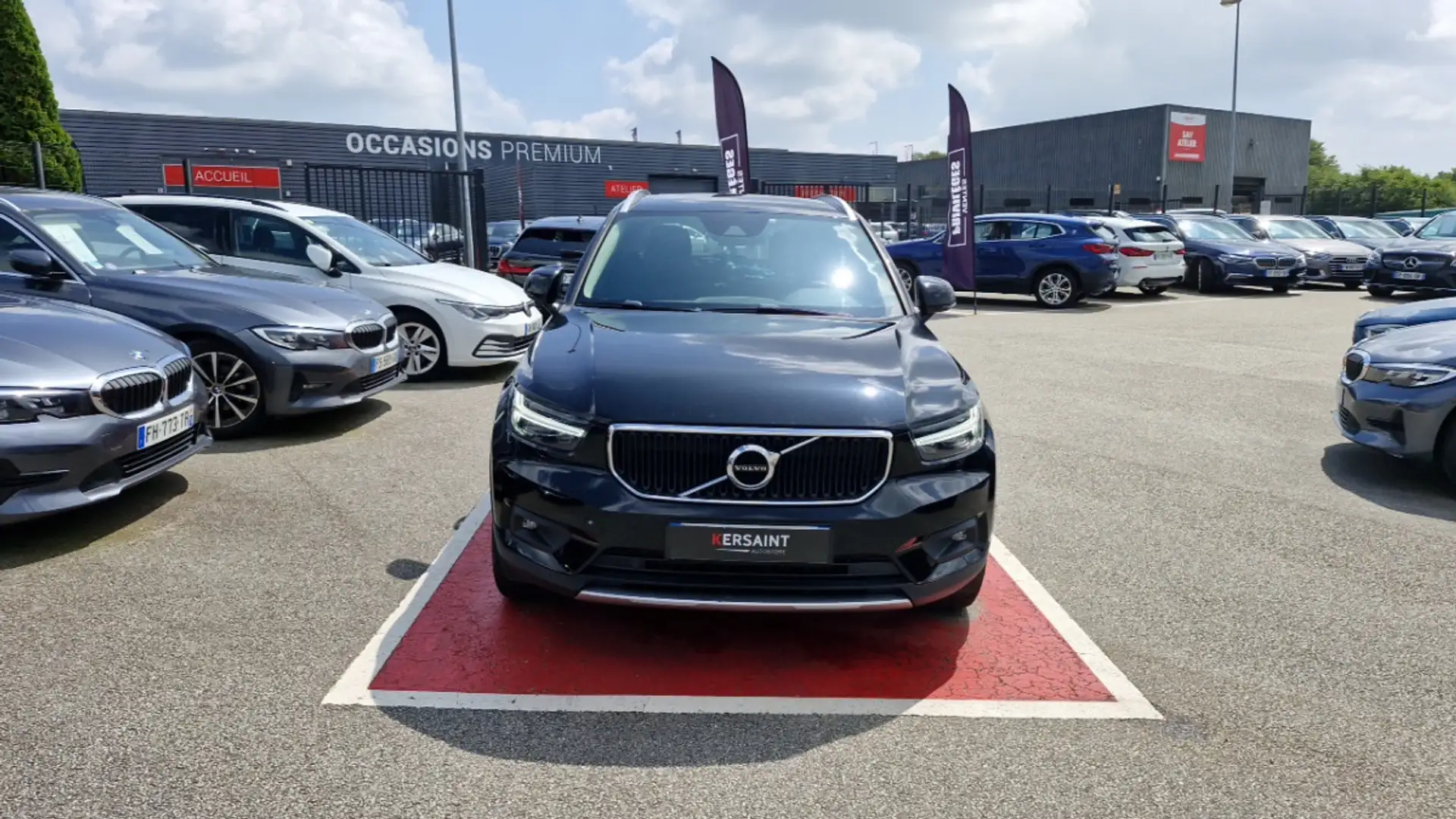 Volvo XC40 BUSINESS d3 adblue 150 ch geartronic 8 Noir - 2