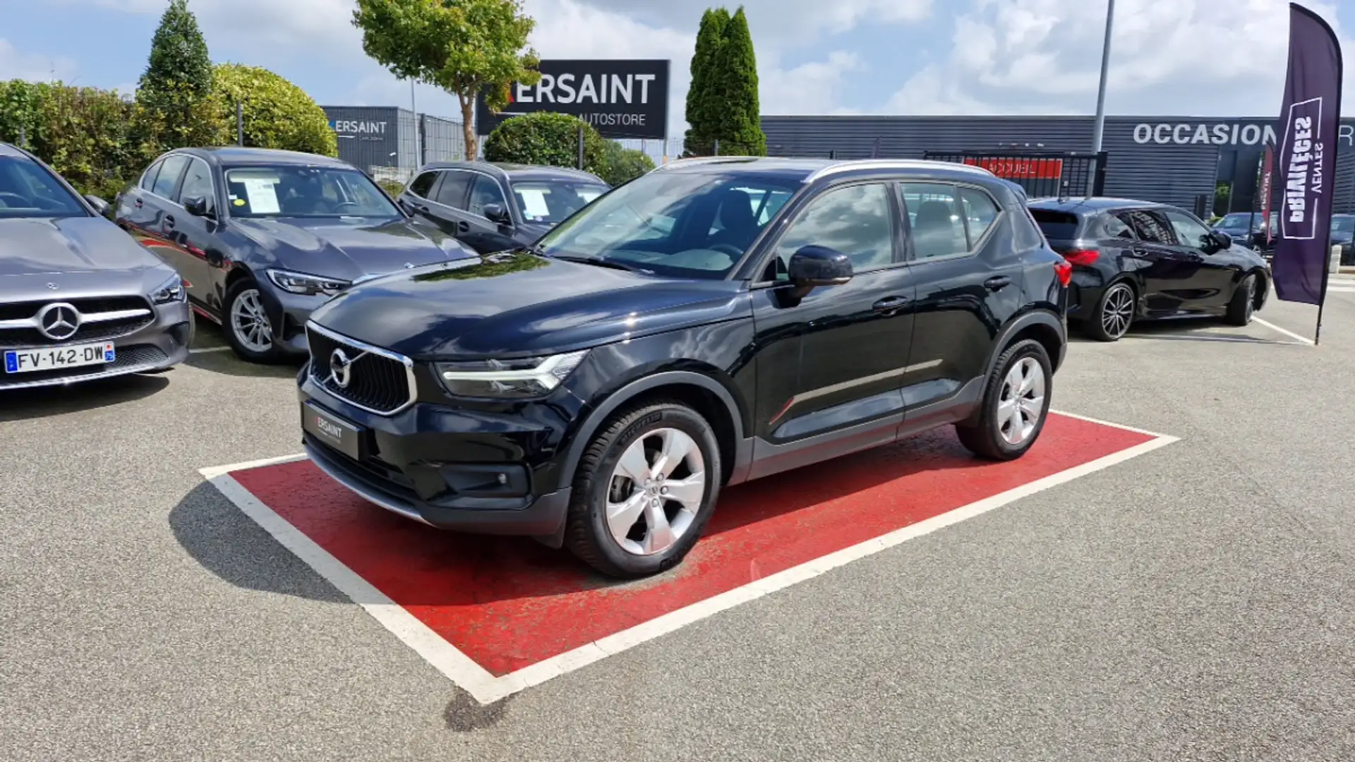 Volvo XC40 BUSINESS d3 adblue 150 ch geartronic 8 Noir - 1