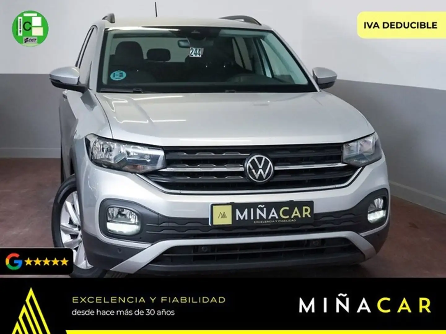 Volkswagen T-Cross 1.0 TSI Advance DSG7 81kW Gris - 1