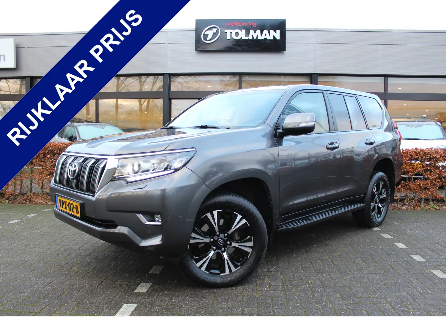 Toyota Land Cruiser 2.8 D-4D-F Challenger Window Van | Rijklaar | Lede Grijs - 1